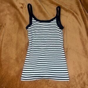 H&M b&w tank top S